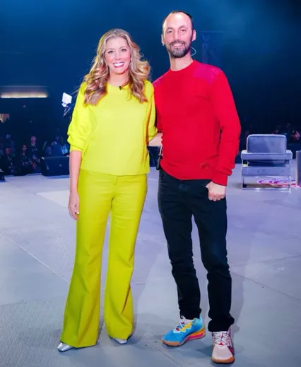 Dan Fleyshman with Sara Blakely